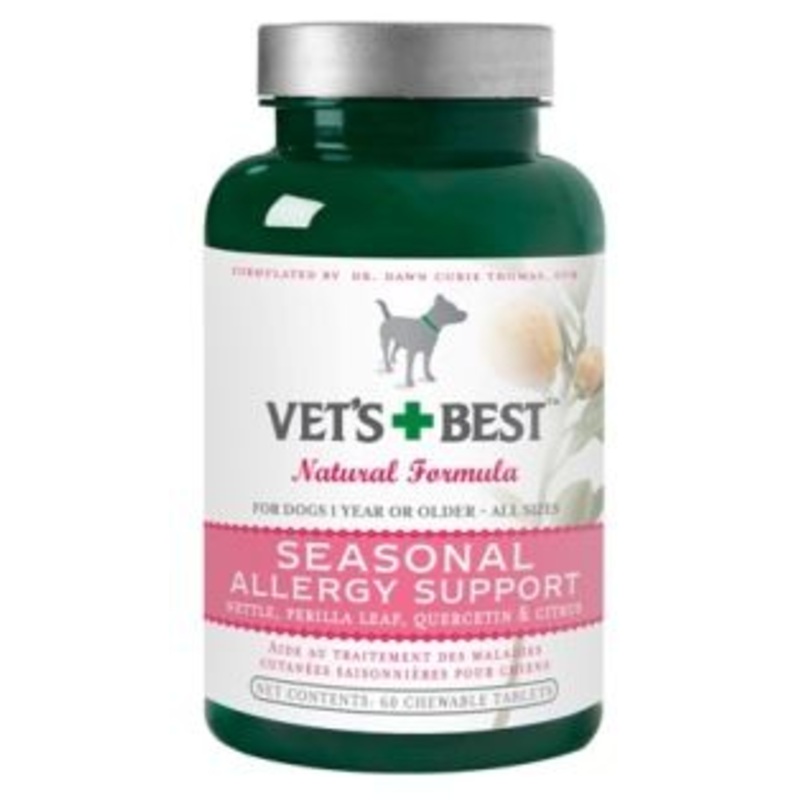 VETS BEST SEASONAL ALLERGY SUPPORT 60 COUNT