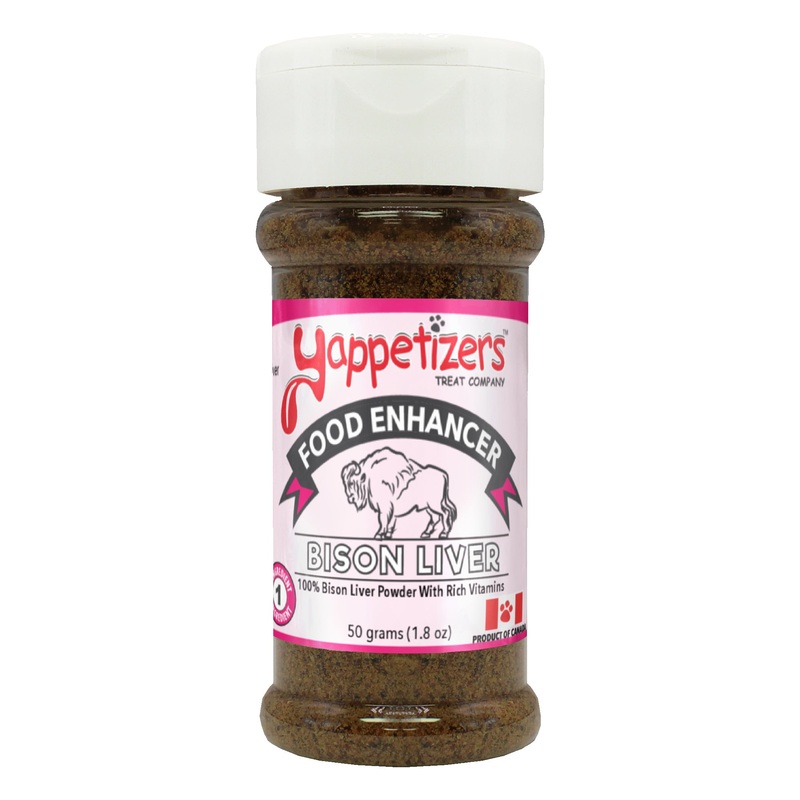 YAPPETIZER DOG TOPPER BISON LIVER
