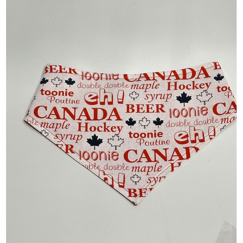BANDANAS : REVERSIBLE - CANADA DAY COLLECTION