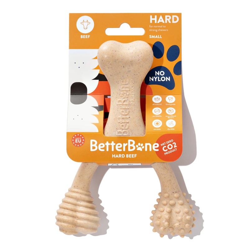 BETTERBONE DURABILLITY CHEW TOY : HARD DENSITY SUPER DURABLE CHEW TOY FOR STRONG & AFRESSIVE CHEWERS