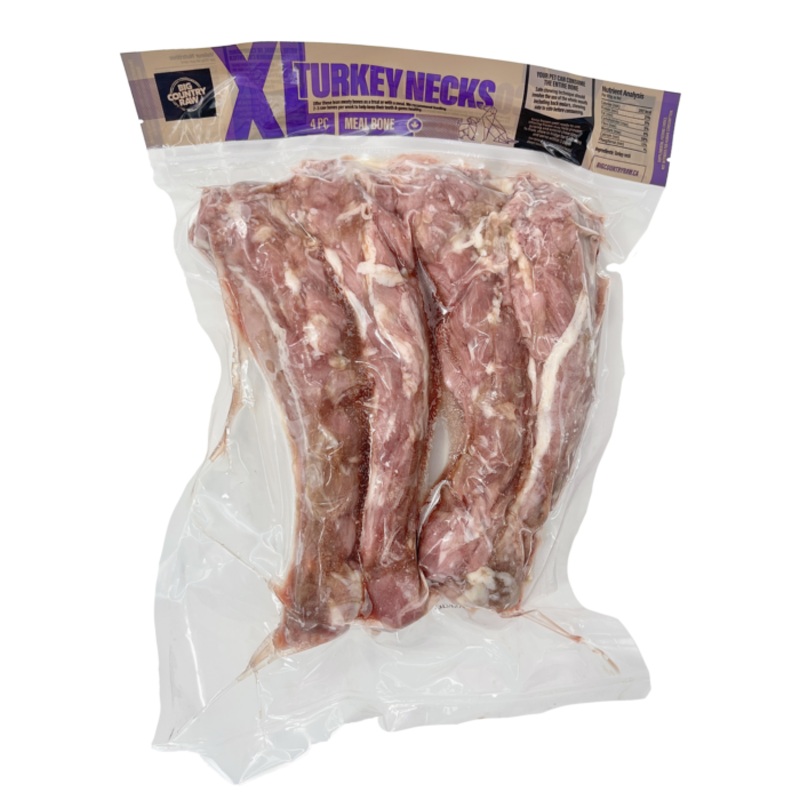 BIG COUNTRY RAW MEATY BONES - XL TURKEY NECK