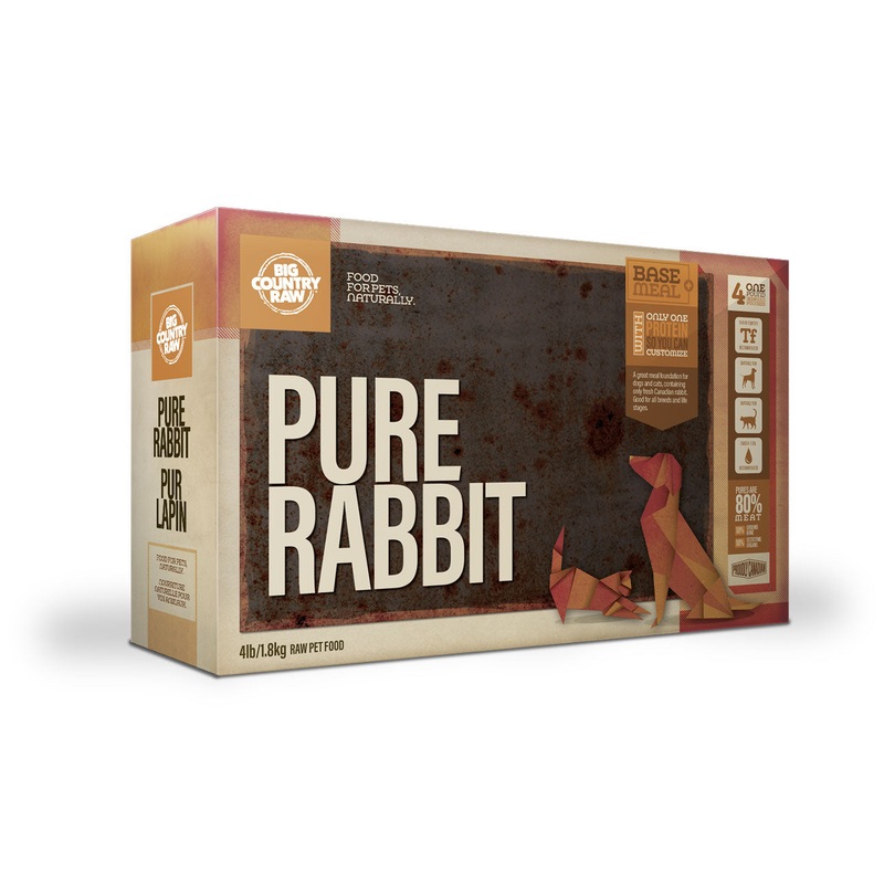 BIG COUNTRY RAW PURE CARTON - RABBIT