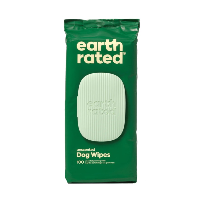 EARTHRATED GROOMING WIPES - 100 COUNT