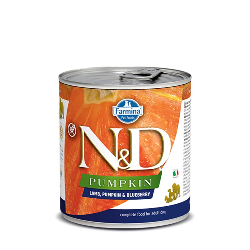 FARMINA N&D PUMPKIN - LAMB, BLUEBERRY, & PUMPKIN DOG WET FOOD