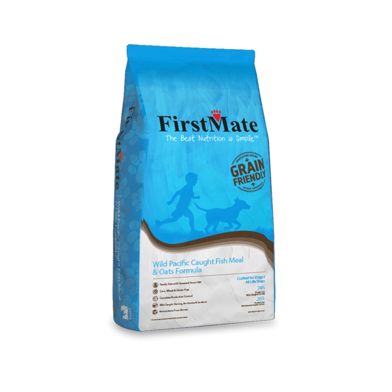 FIRSTMATE GRAIN FRIENDLY WILD CAUGHT FISH & OATS DRY DOG FOOD