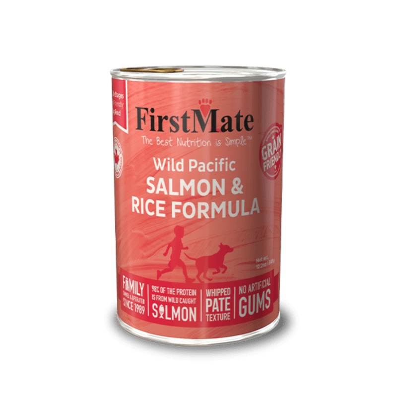 FIRSTMATE SALMON & RICE FORMULA DOG CAN