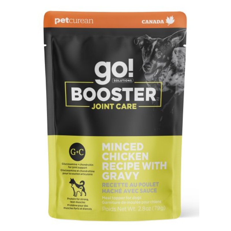 GO! SOLUTIONS JOINT CARE MINCED CHICKEN WITH GRAVY BOOSTER FOR DOGS