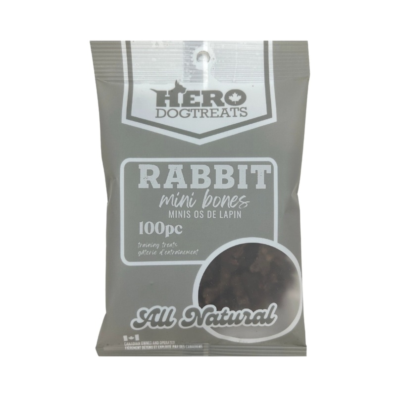 HERO MINI BONES RABBIT - 100 COUNT