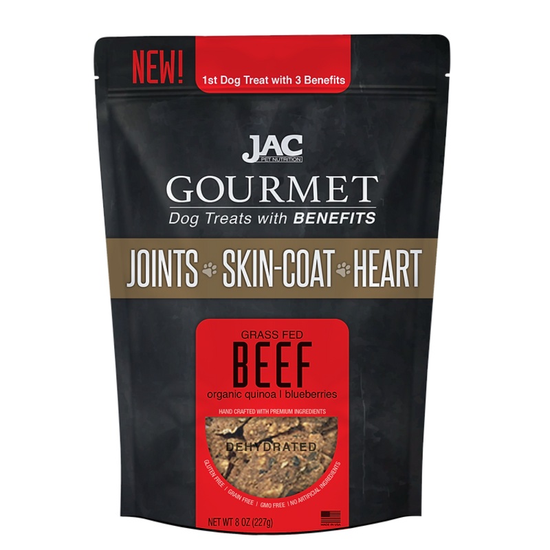 JAC FUNTIONAL DOG TREATS - GRASS-FED BEEF