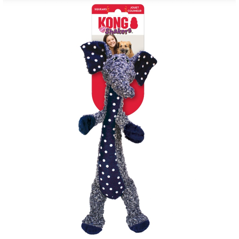 KONG SHAKERS LUVS ELEPHANT DOG TOY