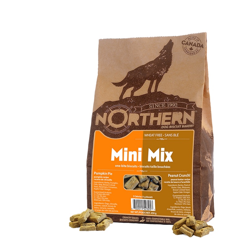 NORTHERN BISCUIT - MINI MIX : PUMPKIN PIE & PEANUT CRUNCH