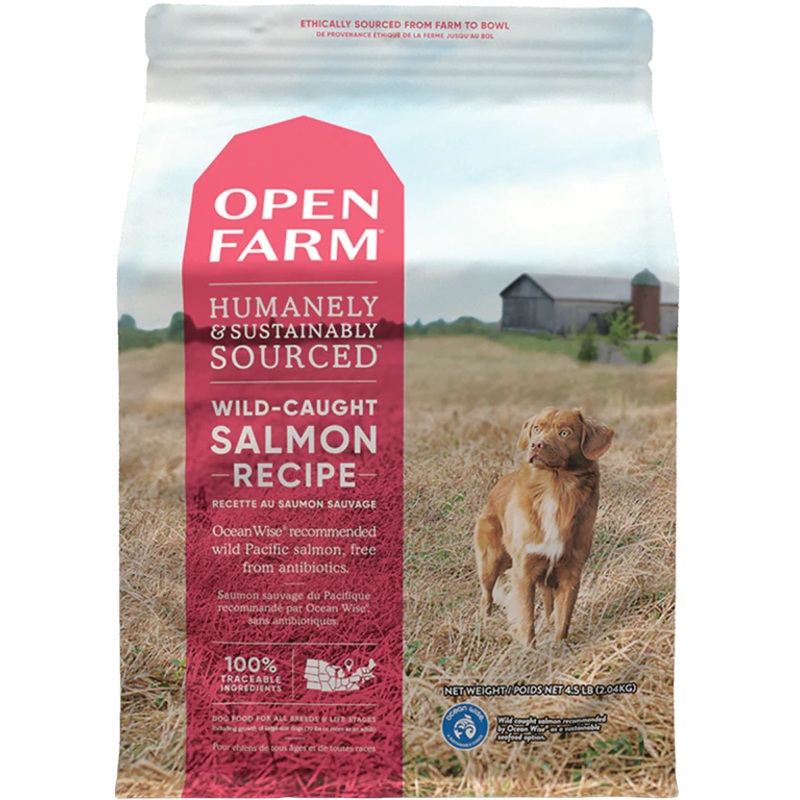 OPEN FARM WILD-CAUGHT SALMON DRY DOG FOOD