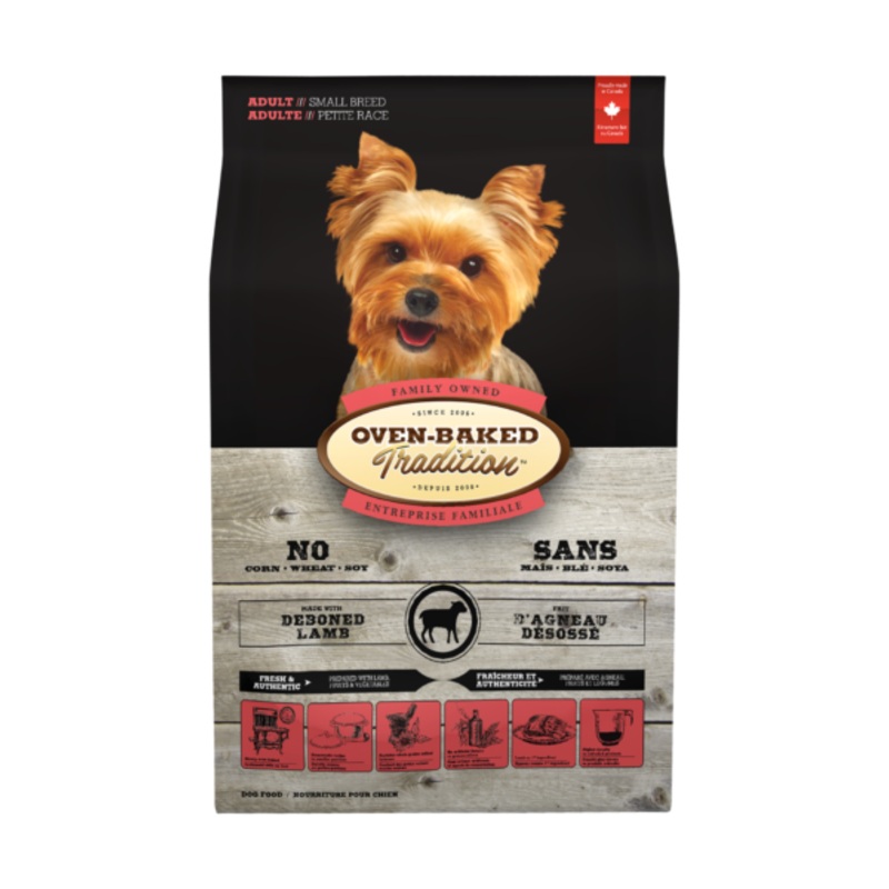 OVEN BAKED TRADITION DOG FOOD FOR SMALL BREED ADULT DOGS  LAMB