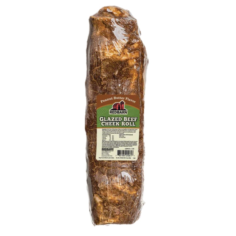 Red Barn Glazed Cheek Beef Roll - Peanut Butter Flavor - LARGE
