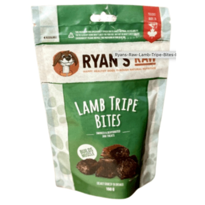 RYAN'S RAW LAMB TRIPE BITES