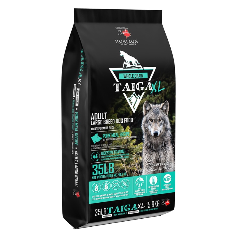 TAIGA PORK WHOLE GRAIN FOR EXTRA LARGE BREED DOG FOOD