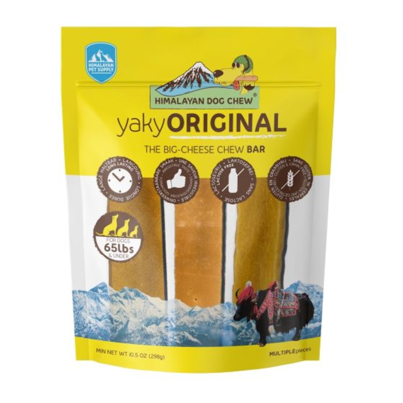 THE ORIGINAL HIMALAYAN DOG CHEW CHEESE  CHEW - 65LB & OVER : 3PACK