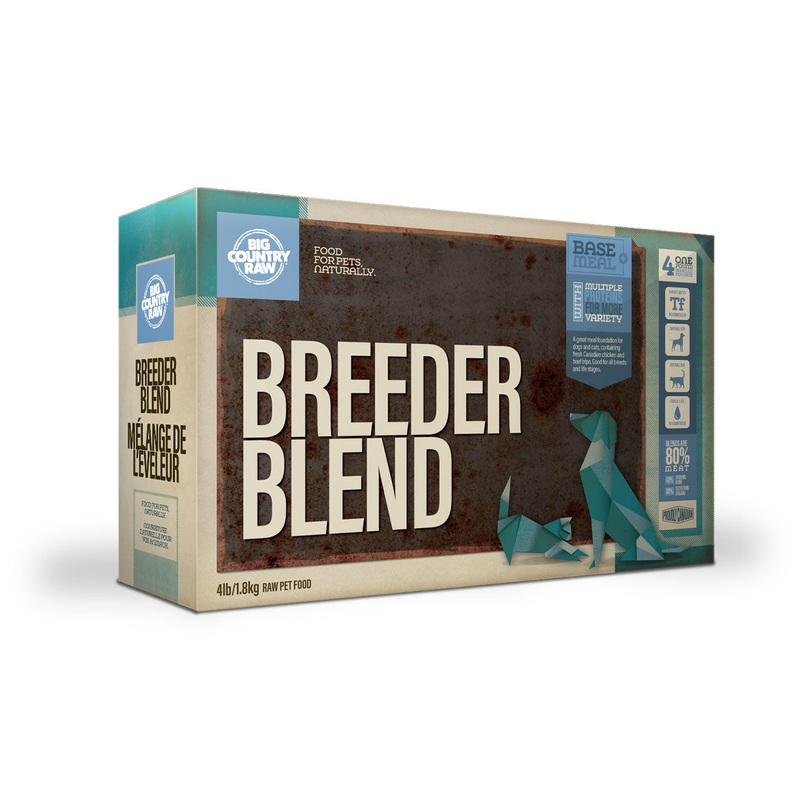 BIG COUNTRY RAW BREEDER BLEND CHICKEN CARTON