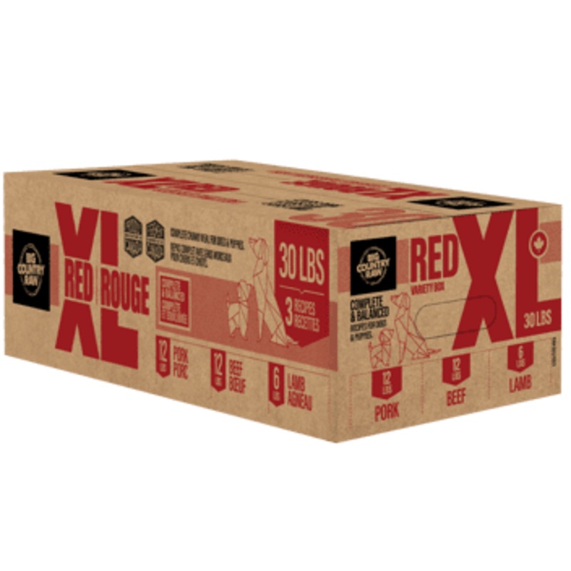 BIG COUNTRY RAW XL RED 30LBS