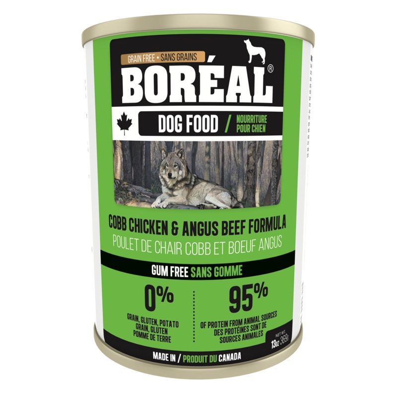 BOREAL CANADIAN COBB CHICKEN AND ANGUS BEEF