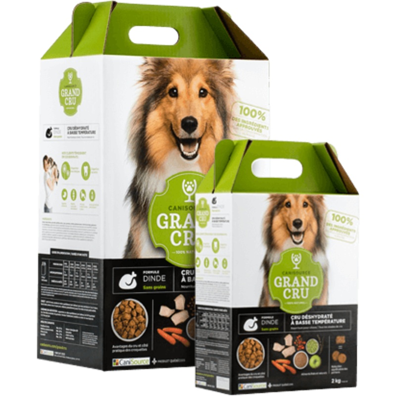 CANISOURCE RAW DEHYDRATED DOG FOOD : TURKEY (GRAIN FREE)