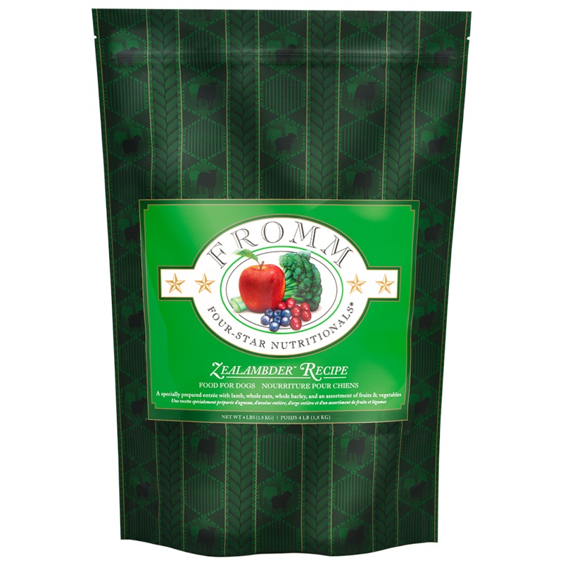 FROMM FOUR STAR ZEALAMBDER RECIPE DOG FOOD