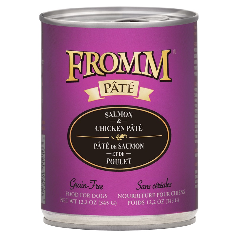 FROMM SALMON & CHICKEN PT DOG FOOD