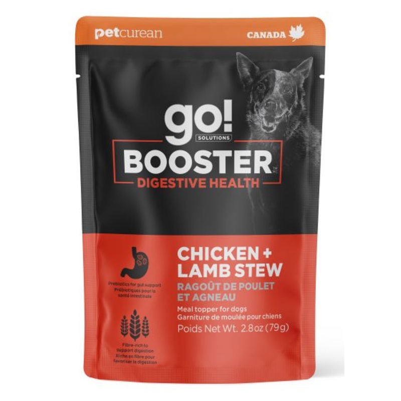 GO! SOLUTIONS DIGESTIVE HEALTH CHICKEN + LAMB STEW BOOSTER FOR DOGS