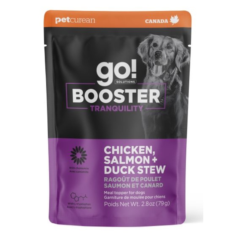 GO! SOLUTIONS TRANQUILITY CHICKEN, SALMON + DUCK STEW BOOSTER FOR DOGS