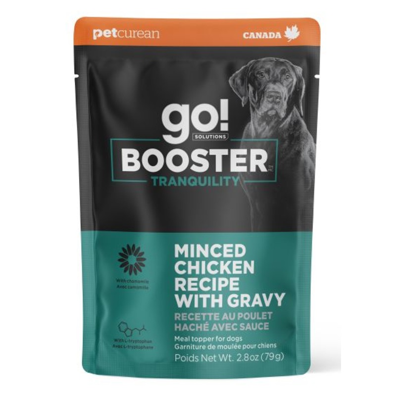 GO! SOLUTIONS TRANQUILITY MINCED CHICKEN WITH GRAVY BOOSTER FOR DOGS