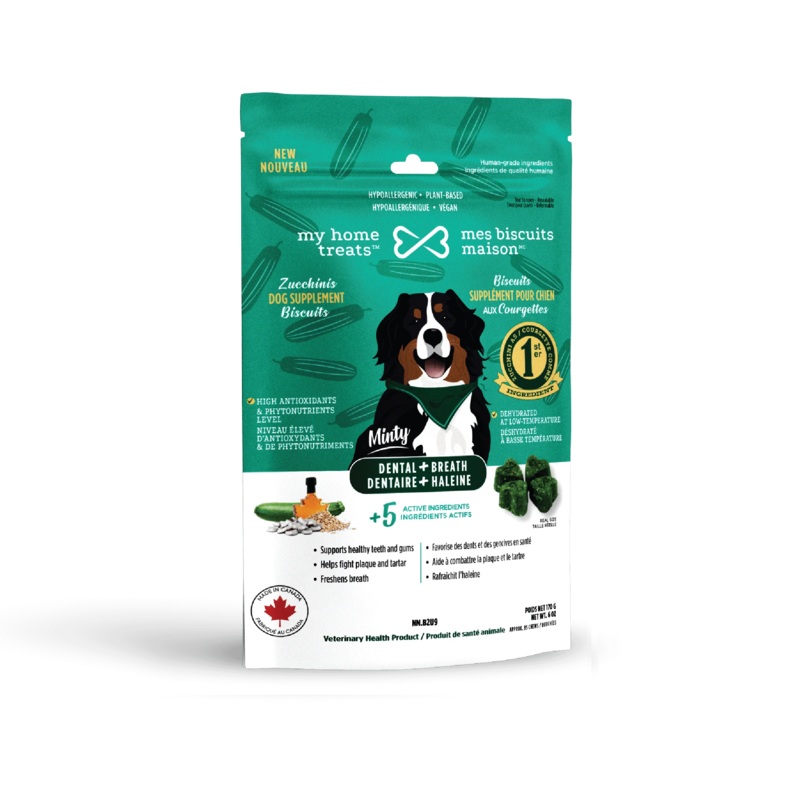 HYPOALLERGENIC MY HOME TREATS FUNCTIONAL TREATS FOR DOGS - DENTAL & BREATH