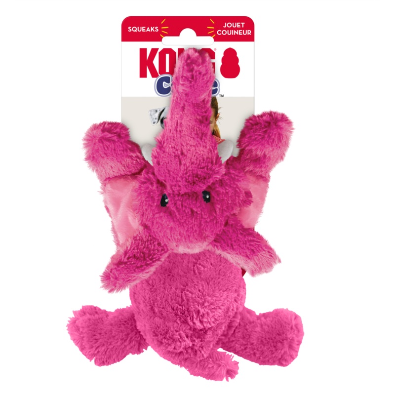 KONG COZIE ELMER ELEPHANT DOG TOY