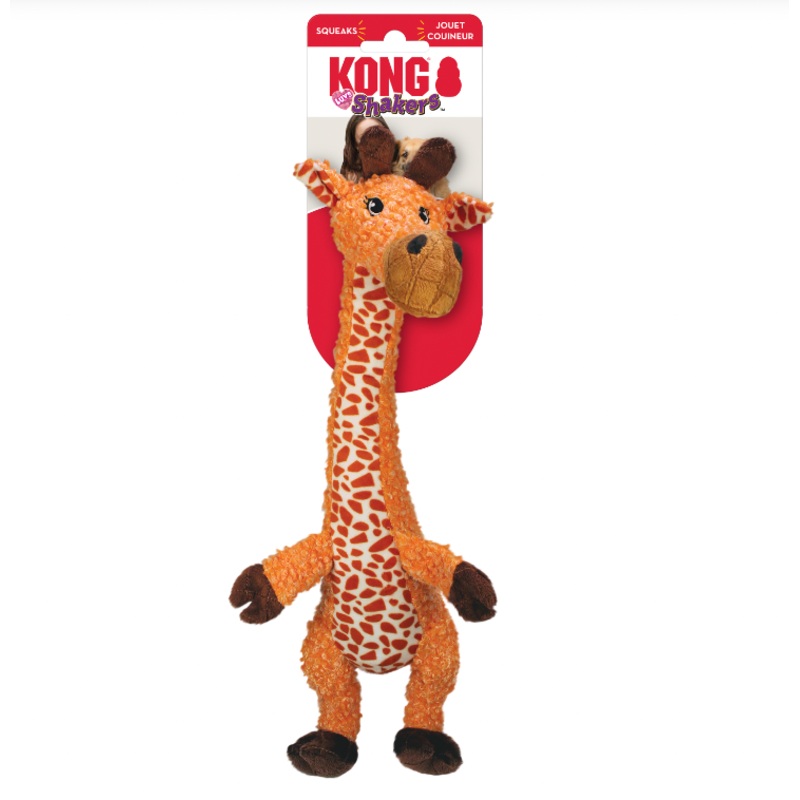 KONG SHAKERS LUVS GIRAFFE DOG TOY
