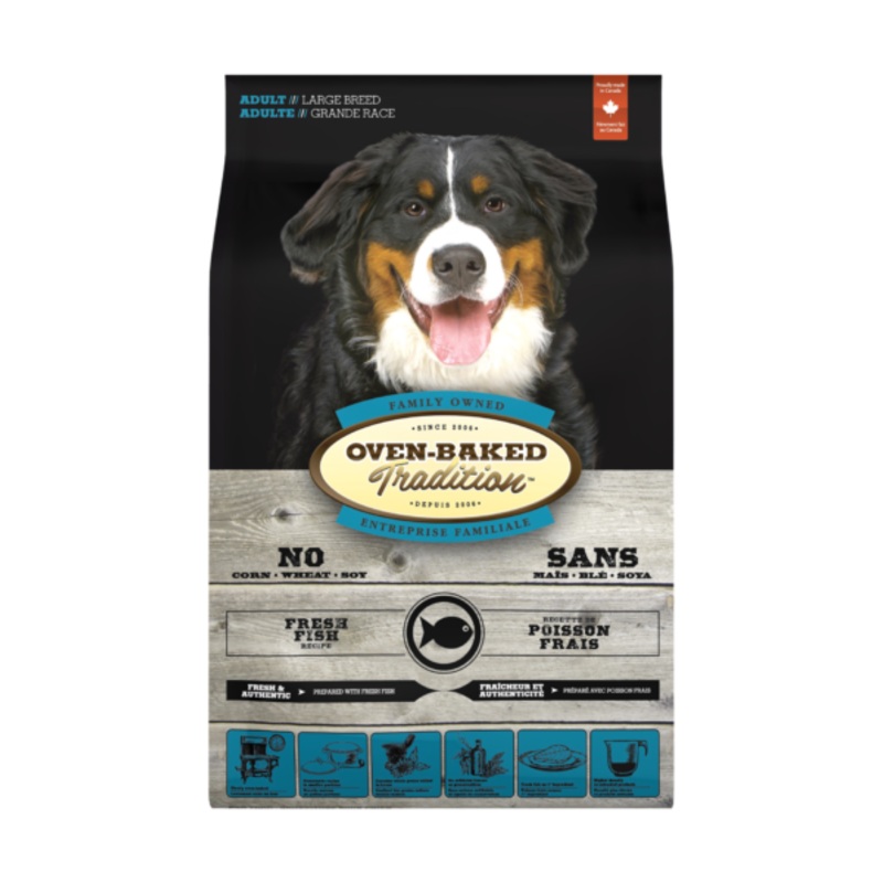 OVEN-BAKED TRADITION DOG FOOD FOR LARGE BREED ADULT DOGS  FISH