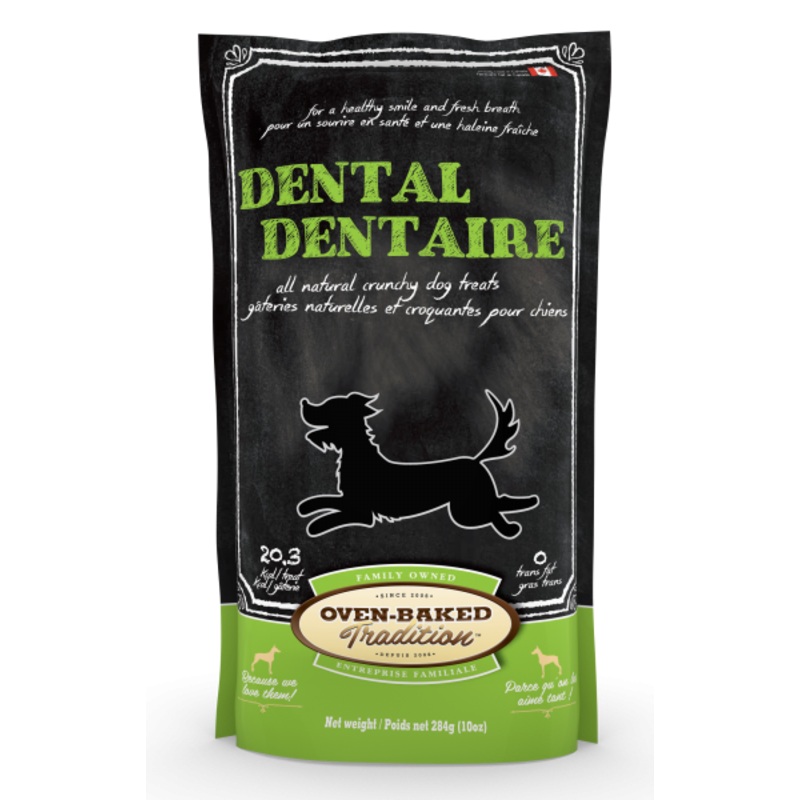 OVEN BAKED TRADITION DOG TREAT ALL NATURAL DENTAL TREATS FOR DOGS