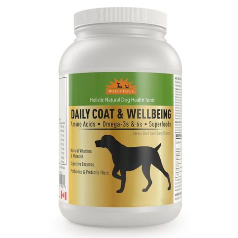 WELLYTAILS  DAILY COAT AND WELL BEING DOG