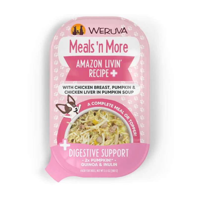 WERUVA AMAZON LIVIN' RECIPE+ CHICKEN LIVER & CHICKEN BREAST IN PUMPKIN SOUP