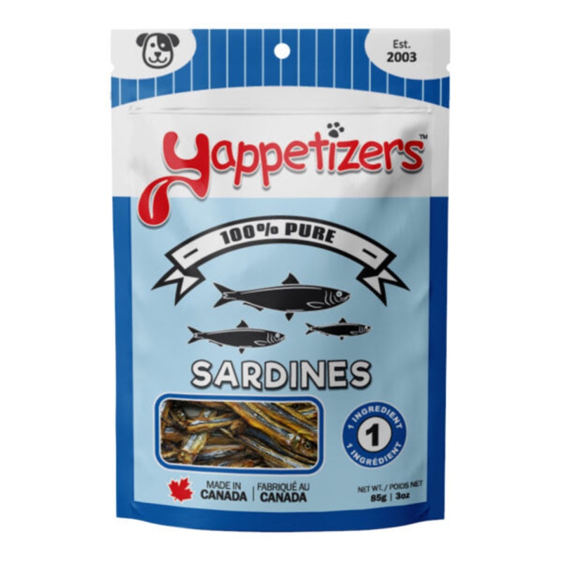 YAPPETIZER DOG TREAT SARDINES
