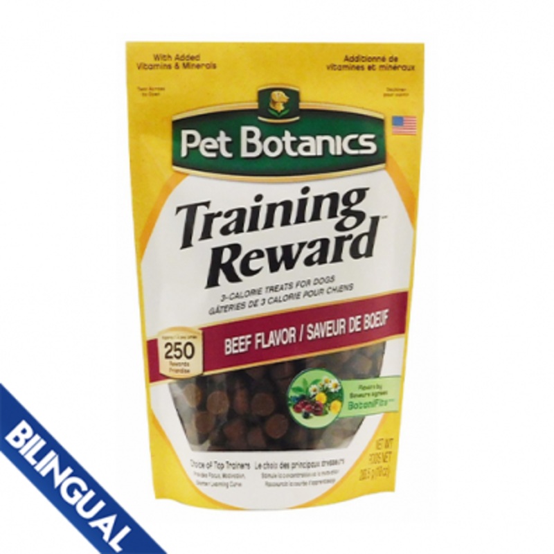CARDINAL LABS PET BOTANICS TRAINING REWARD BEEF DOG TREAT