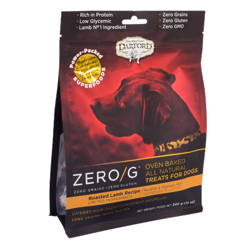 DARFORD ZERO/G ROASTED MINI LAMB DOG TREATS