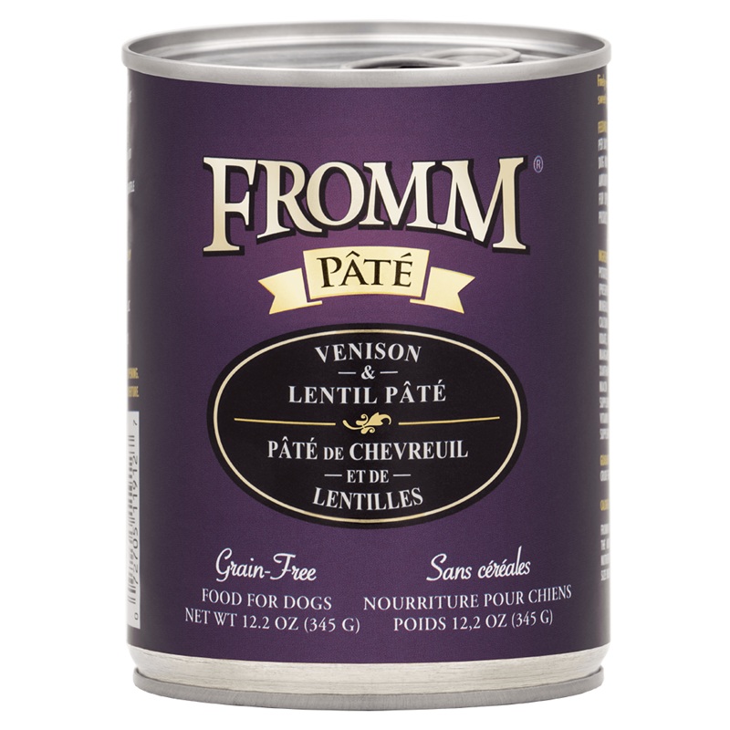 FROMM VENISON & LENTIL PT DOG FOOD