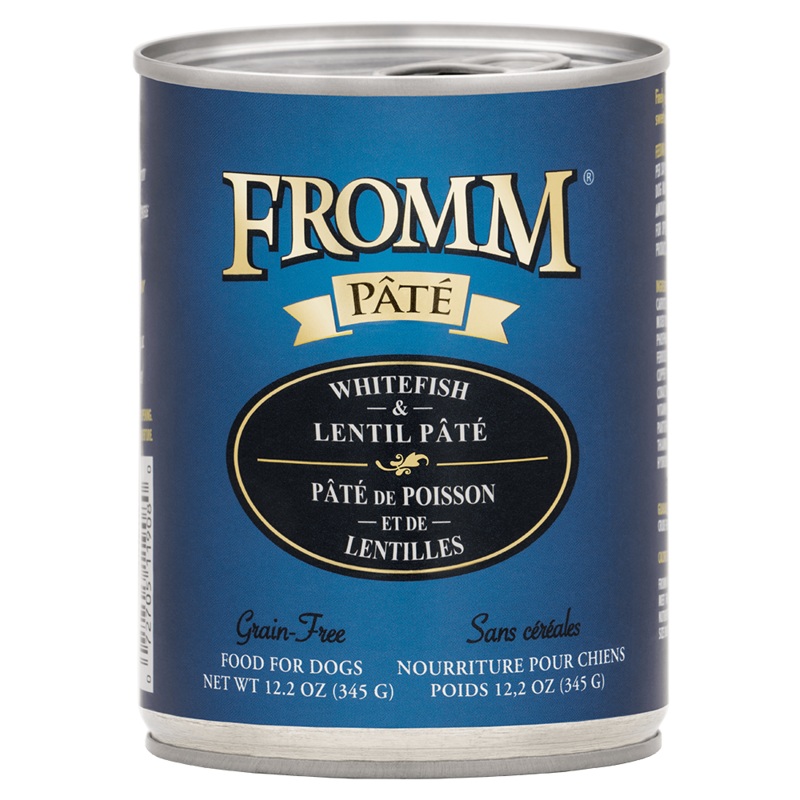 FROMM WHITEFISH & LENTIL PT DOG FOOD