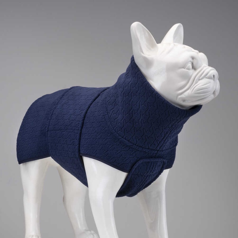 LINDO CLOTHING FLEECE SWEATER : NAVY BLUE