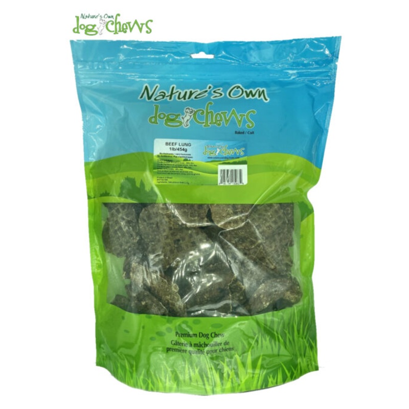 NATURE'S OWN BEEF LUNG CHEWS