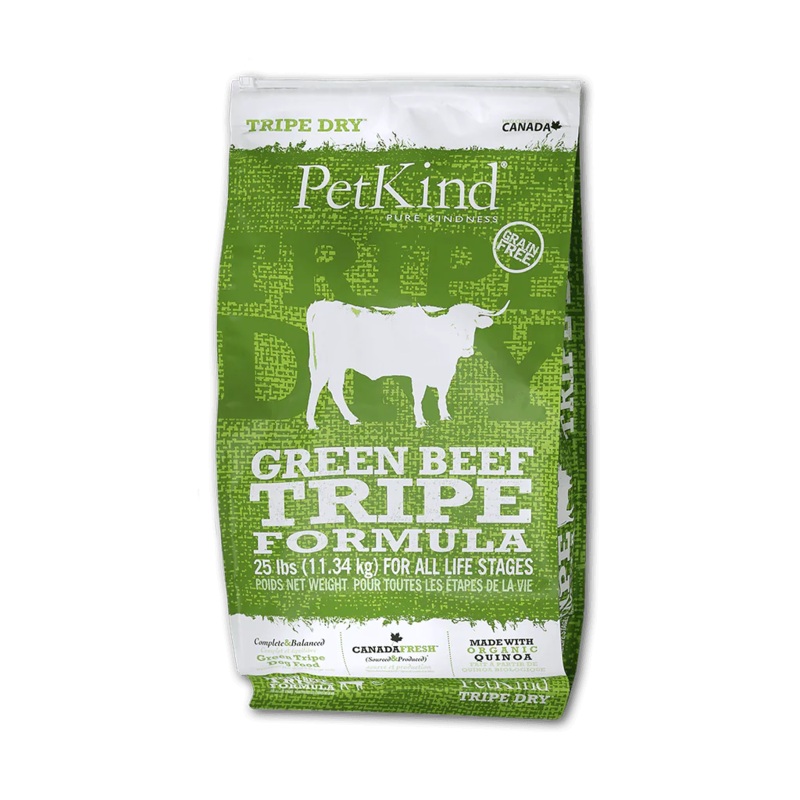 PETKIND TRIPE DRY GREEN BEEF TRIPE DRY DOG FOOD