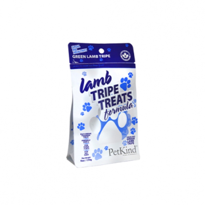 PETKIND TRIPE TREATS Lamb 6 OZ DOG TREAT