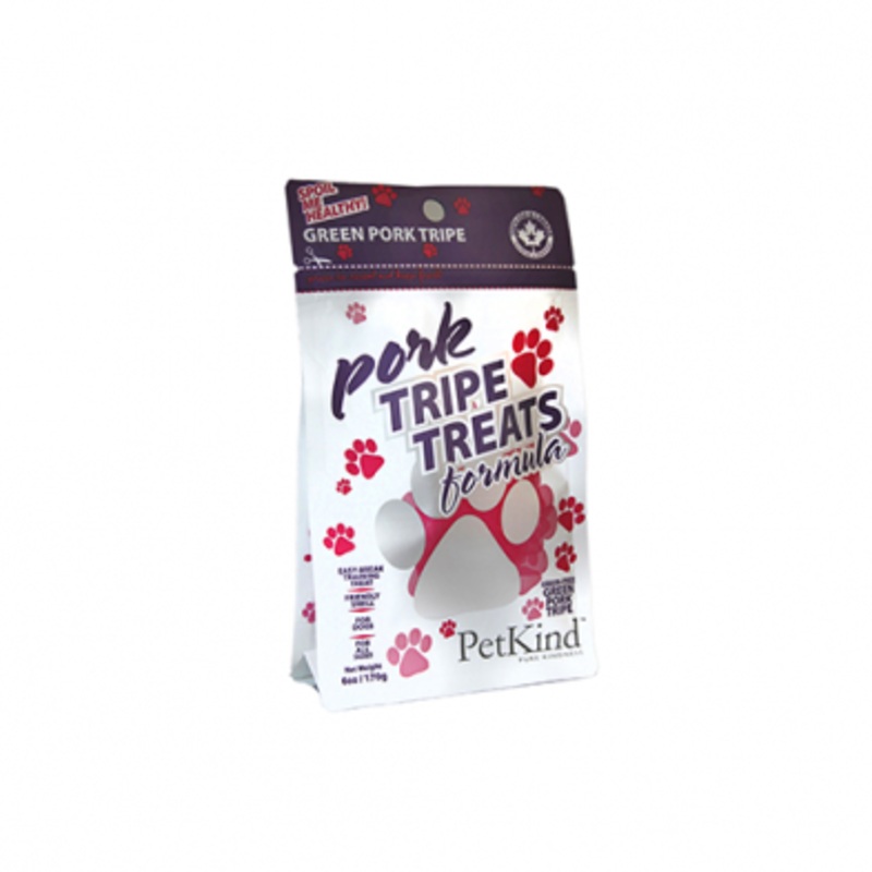 PETKIND TRIPE TREATS PORK 6 OZ DOG TREAT