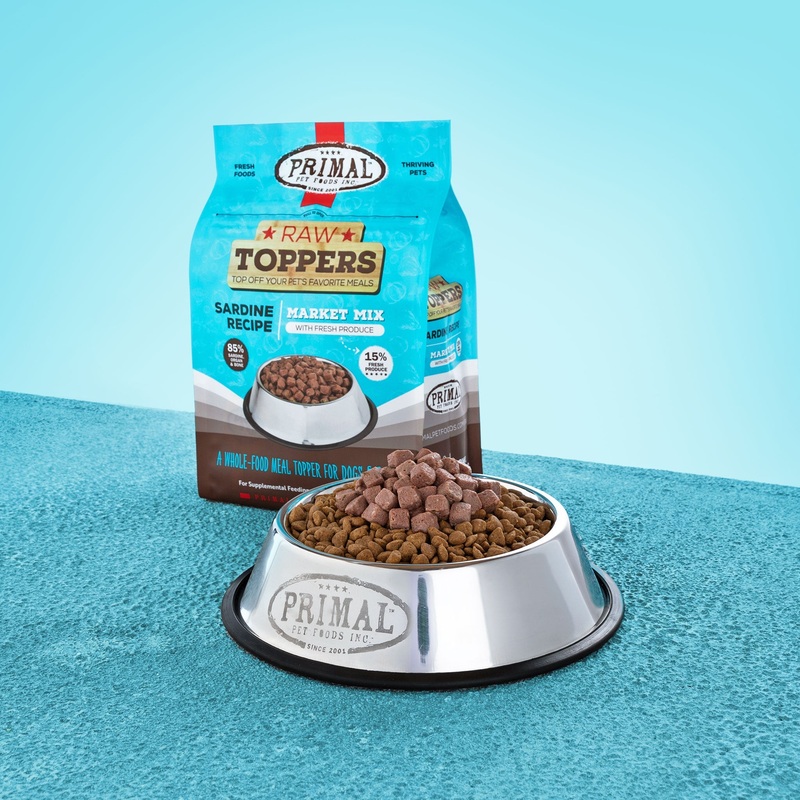 PRIMAL FROZEN MARKET MIX TOPPER - SARDINE