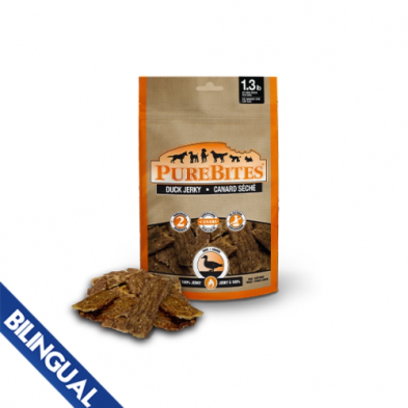 PUREBITES DUCK JERKY DOG TREATS 156 gm
