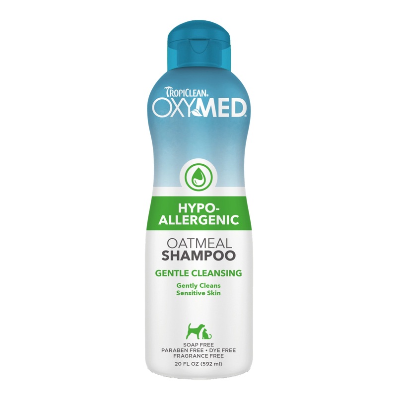 TROPICLEAN OXYMED HYPOALLERGENIC OATMEAL SHAMPOO